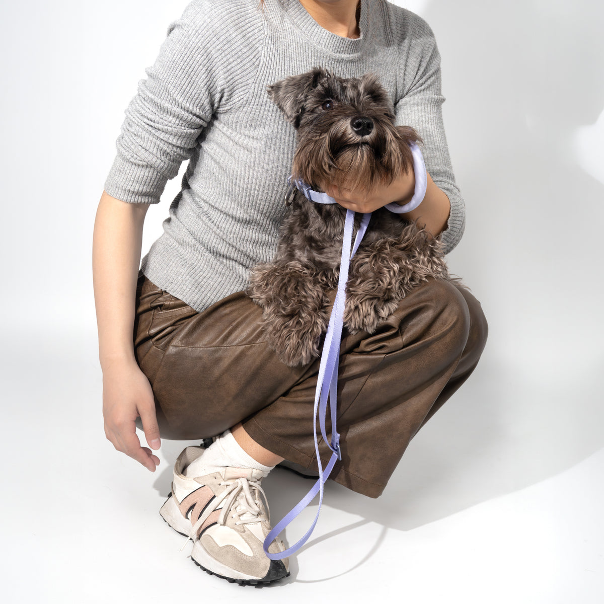 ハンズフリー ストラップリード（肩掛け・腰巻き対応）｜猫・小型犬用